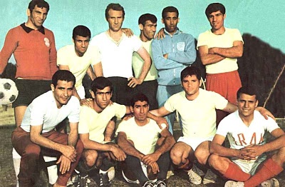 بازیکنان تیم ملی حاضر در جام ملت های 1968